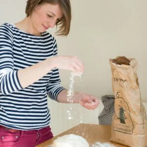 Sanne bakt zuurdesembrood