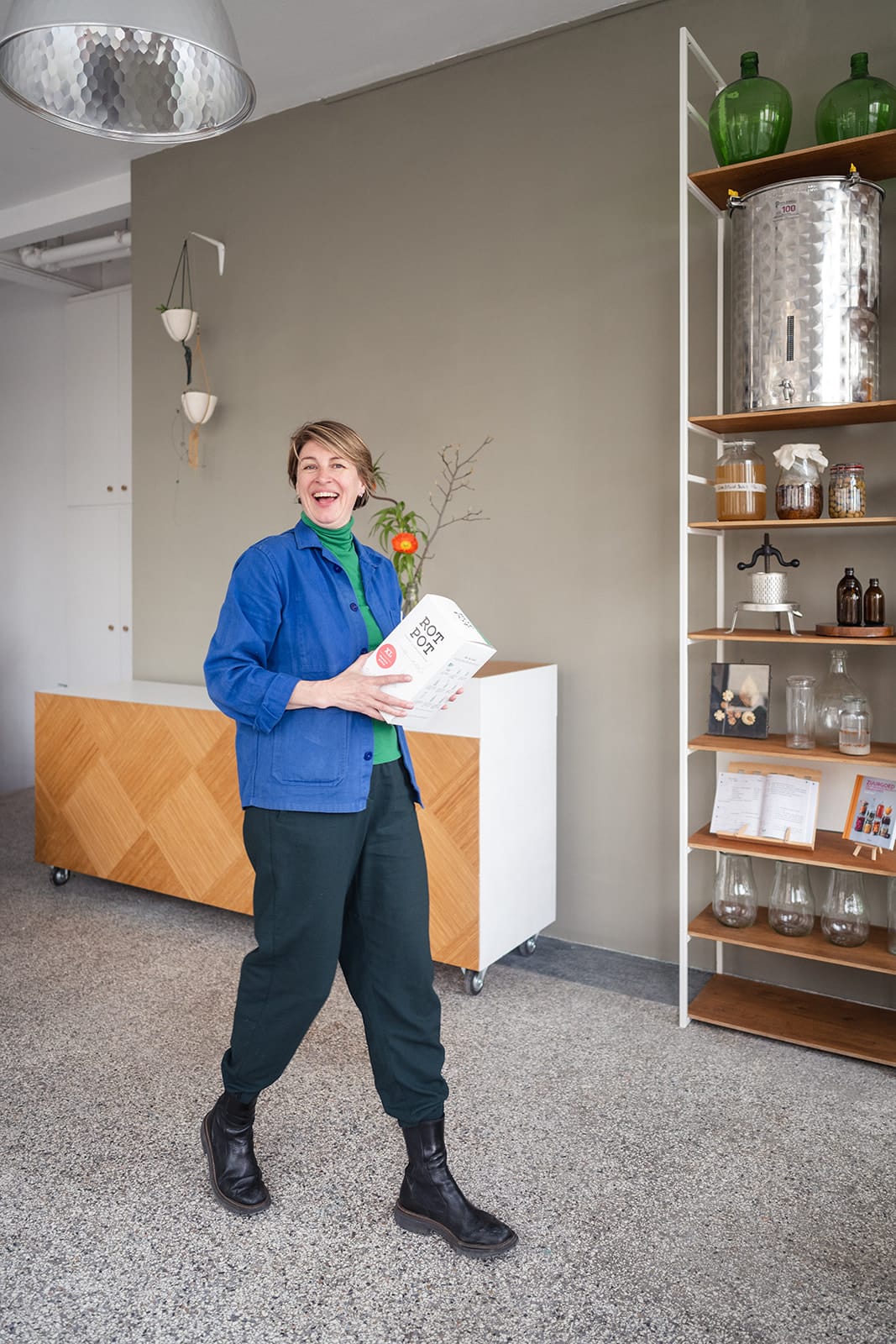 Keukenboeren Sanne aan de wandel